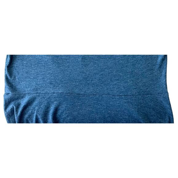 NOMORER MIDI, SHORT SLEEVE, PULL-OVER, WAIST DRESS, WOMENS, XXL, HEATHER BLUE - Picture 4 of 11